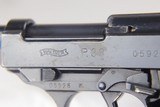 WWII Nazi Zero Series Walther P.38 - Third Variation - 1940 - 9mm - 9 of 11