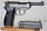 Rare WWII Nazi Dual-Tone Mauser P.38 - FN Slide - ac 43 - 1943 - 9mm - 1 of 9