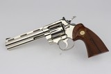 Beautiful Nickel Colt Python - 1981 - .357 Magnum - 1 of 10