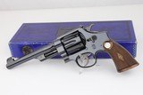 As New, In Box Pre-WWII Smith & Wesson Outdoorsman Revolver - .38 S&W Spl - 1 of 17