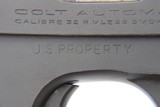 Attributed Colt M1903 - Brig. Gen. Joseph Stilwell - 1942 - .32 - 12 of 25