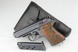 Excellent WWII Nazi Walther PPK Rig - DRP Marked - 1937 - 7.65mm - 1 of 15