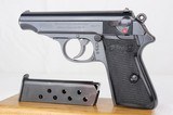 1937 WWII Nazi Walther PP - Police Unit Stamped - 7.65mm - 1 of 12