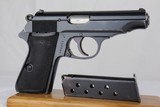 1937 WWII Nazi Walther PP - Police Unit Stamped - 7.65mm - 2 of 12