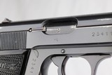 WWII Nazi Walther PP - Luftwaffe Contract - 1941 - 7.65mm - 10 of 11
