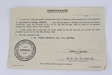 Rare WWII Nazi SA Walther PP - Gruppe Niederrhein - Capture Document - 1938 - 7.65mm - 10 of 10