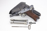 Scarce WWII Nazi Mauser P.08 Luger Rig - K Date - 1934 - 1 of 20