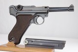 1940 Mauser P.08 Luger - Matching Magazine - Krieghoff Grips - 9mm - 3 of 14