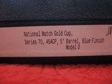 ANIB Mint Colt MK IV Series 70 - Gold Cup National Match .45 - 10 of 11