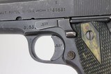 Rare, Excellent Nazi Kongsberg Colt 1914 .45 WW2 / WWII 1945 - 7 of 13
