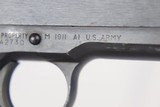 Beautiful, Early Union Switch & Signal M1911A1 .45 WW2 / WWII - 8 of 9