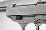 Rare Police Mauser P.38 WW2 / WWII 9mm German Military - 7 of 9