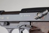 Rare Police Mauser P.38 - BYF 44 WW2 / WWII 9mm - 6 of 9