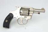 Nickled Colt .32 Police Positive Revolver 1919 - 3 of 10