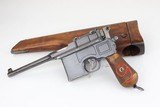 Mauser C96 Pistol & Stock - Red 9 1916-18 WW1 / WWI 9mm - 1 of 24