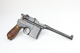 Mauser C96 Rig - Red 9 - Matching Stock 1916-18 WW1 / WWI 9mm - 4 of 25