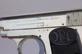 Rare FN Model 1905 - Imperial Russian Cadet Contract 6.35mm - 6 of 10