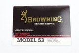 ANIB Browning Model 53 Lever Action Rifle .32-30 Win - 16 of 19