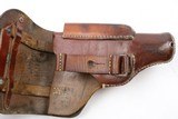 Type I Theuermann D.R.P. PPK Holster 1940s WW2 / WWII - 2 of 6