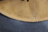 Police M1940 Steel Helmet of SS-Brigadeführer and Knights Cross Awardee Hans Plesch WW2 / WWII - 11 of 25