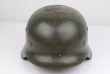 Police M1940 Steel Helmet of SS-Brigadeführer and Knights Cross Awardee Hans Plesch WW2 / WWII - 1 of 25