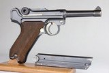 1936 Mauser Luger - Matching Magazine P.08 9mm 1936 WW2 / WWII Interwar Period - 3 of 15