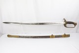 US Model 1850 Sword - W.H. Horstmann Major's Sword Dated 1865 - 1 of 21