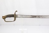 US Model 1850 Sword - W.H. Horstmann Major's Sword Dated 1865 - 5 of 21