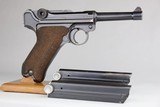 Rare 1938 Navy Mauser Luger Rig - Matching Magazine 9mm WW2 / WWII Prewar - 4 of 20