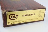 ANIB Colt Lawman Mk III Revolver .357 Magnum 1975 - 13 of 13