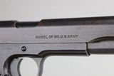 1918 Army Colt M1911 .45 ACP WW1 / WWI - 11 of 12