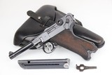 Rare, Excellent 1942 Police Mauser Luger Rig - Matching Magazine P.08 9mm WW2 / WWII - 1 of 19
