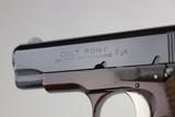 Rare Prototype Colt Pony - ANIB .380 ~1973 - 7 of 11