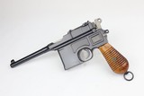 Gorgeous Commercial Mauser C96 & Stock 1930s 7.63x25mm WW2 / WWII Interwar Period - 2 of 15