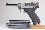 1941 Black WIdow Mauser Luger Rig P.08 9mm WW2 / WWII - 2 of 20