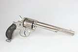 Engraved Colt Model 1878 - Frontier Six Shooter .44 - 40 Colt M. 1891 - 3 of 14