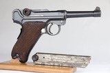 Super Rare 1906 DWM Luger Rig - Dutch Contract 9mm 1930s WW2 / WWII Interwar Period - 4 of 20