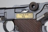Super Rare 1906 DWM Luger Rig - Dutch Contract 9mm 1930s WW2 / WWII Interwar Period - 8 of 20