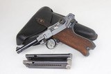 Scarce, Terrific 1941 Police Mauser Luger P.08 9mm 1941 WW2 / WWII - 1 of 20