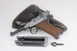 Rare 1938 Navy Mauser Luger Rig - Matching Magazine P.08 9mm 1938 WW2 / WWII - 1 of 22