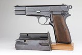 Excellent Nazi Browning High Power Rig 9mm 1943-44 WW2 / WWII - 2 of 15