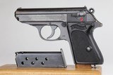 Nazi Army Walther PPK 7.65mm 1942 WW2 / WWII - 1 of 11