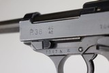 Excellent Nazi Walther P.38 - AC 42 9mm 1942 WW2 / WWII - 4 of 9