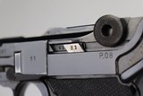 Excellent Nazi Black Widow Mauser Luger P.08 1941 9mm WW2 / WWII - 5 of 13