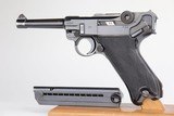 Excellent Nazi Black Widow Mauser Luger P.08 1941 9mm WW2 / WWII - 1 of 13