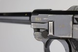 Nazi Black Widow Mauser Luger P.08 9mm 1942 WW2 / WWII - 9 of 14