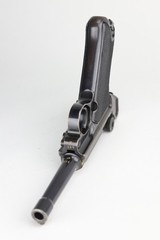 Nazi Black Widow Mauser Luger P.08 9mm 1942 WW2 / WWII - 6 of 14
