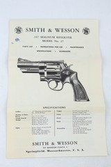 ANIB Smith & Wesson Model 27 - Early Nickel - 13 of 17