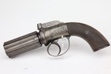 Excellent British Pepperbox Revolver - 1 of 8