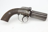 Excellent British Pepperbox Revolver - 3 of 8